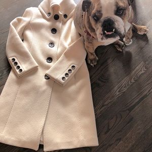 Beautiful cream, wool coat